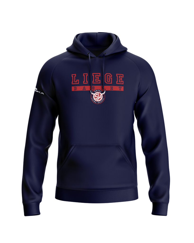 Hoodie Liège Bleu