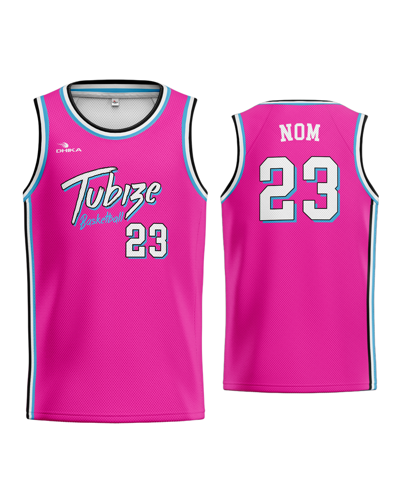 Pink Jersey Tubize Basket