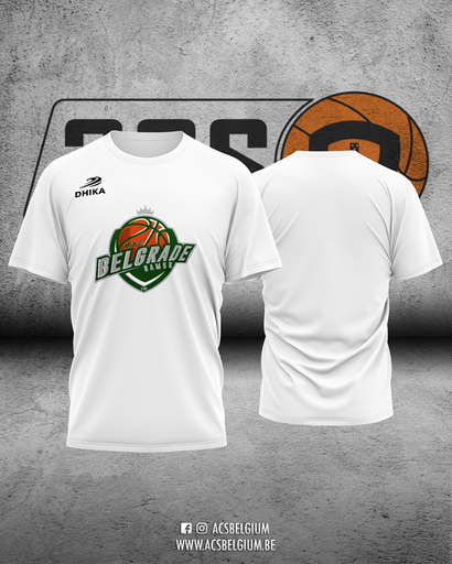 T-shirt RBC Belgrade - White